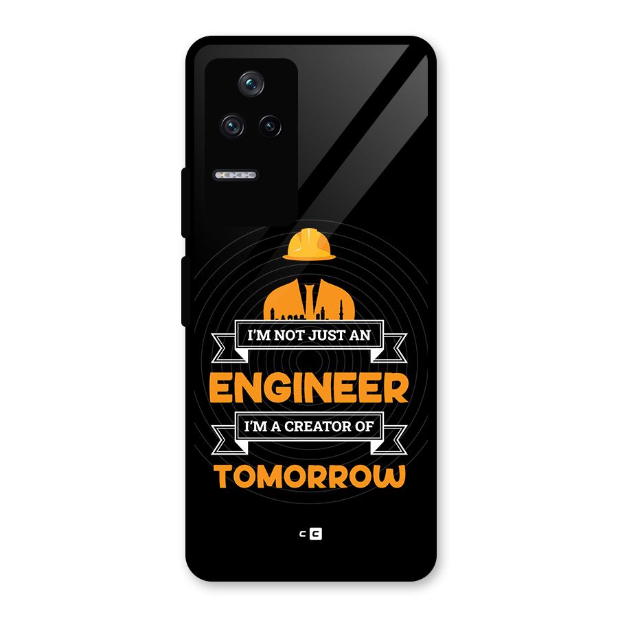 Creator Of Tomorrow Glass Back Case for Poco F4 5G