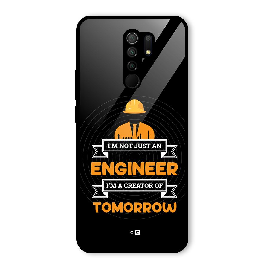 Creator Of Tomorrow Glass Back Case for Poco M2