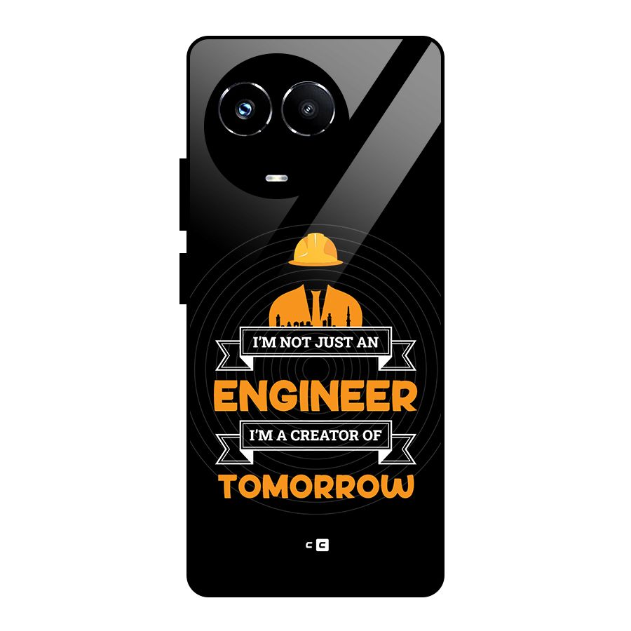 Creator Of Tomorrow Glass Back Case for Realme 11X