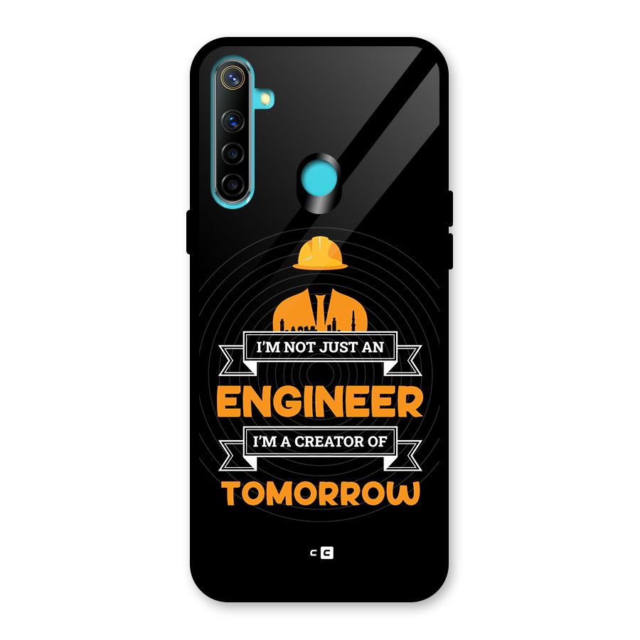 Creator Of Tomorrow Glass Back Case for Realme 5i