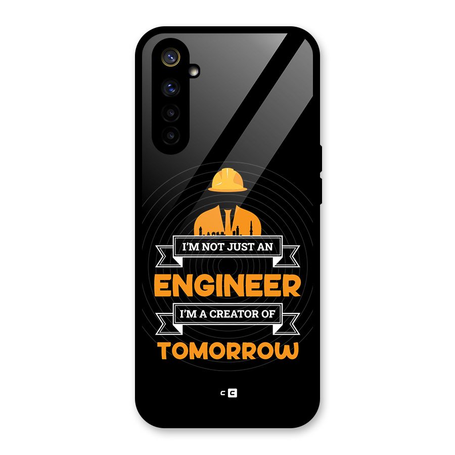 Creator Of Tomorrow Glass Back Case for Realme 6
