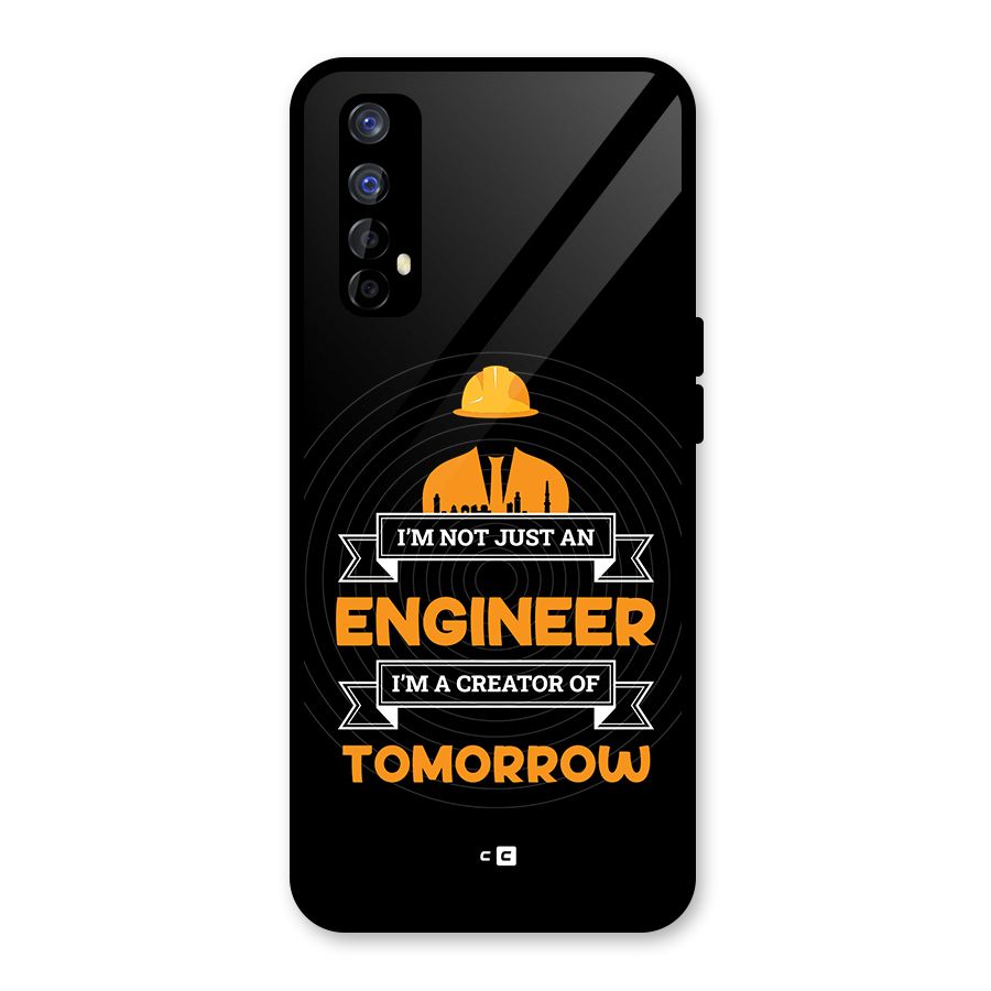 Creator Of Tomorrow Glass Back Case for Realme 7