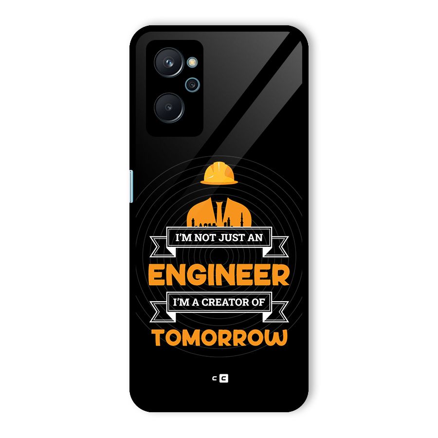 Creator Of Tomorrow Glass Back Case for Realme 9i
