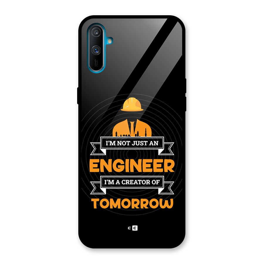 Creator Of Tomorrow Glass Back Case for Realme C3