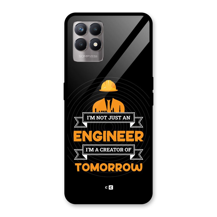 Creator Of Tomorrow Glass Back Case for Realme Narzo 50