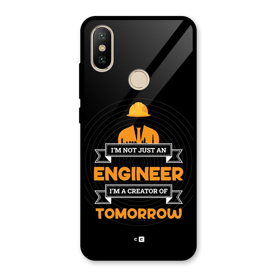Creator Of Tomorrow Glass Back Case for Redmi A2