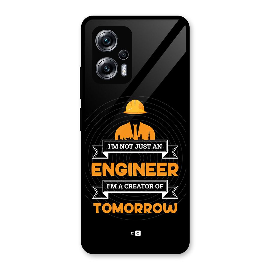 Creator Of Tomorrow Glass Back Case for Redmi K50i