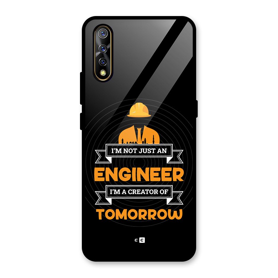 Creator Of Tomorrow Glass Back Case for Vivo S1
