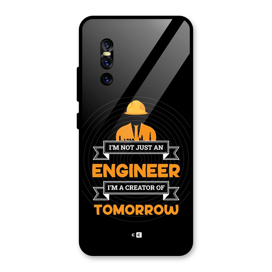 Creator Of Tomorrow Glass Back Case for Vivo V15 Pro