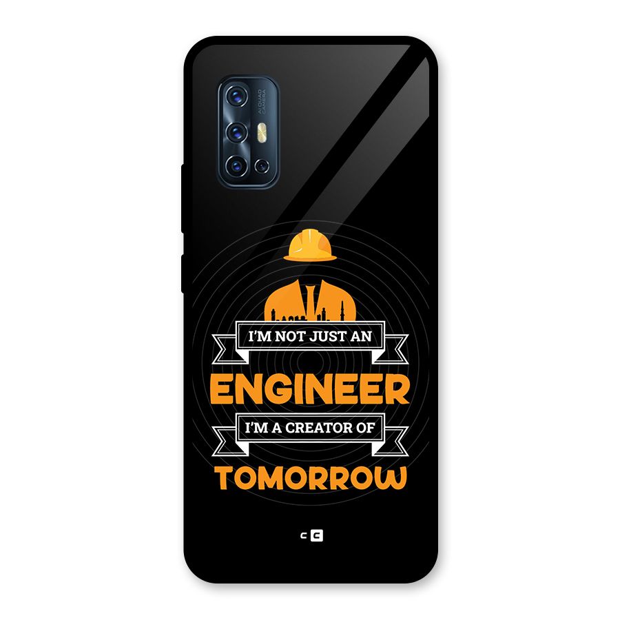Creator Of Tomorrow Glass Back Case for Vivo V17