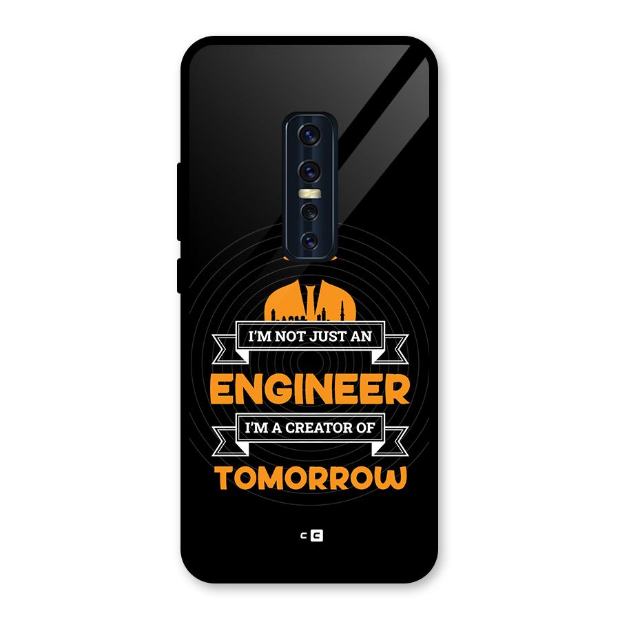 Creator Of Tomorrow Glass Back Case for Vivo V17 Pro