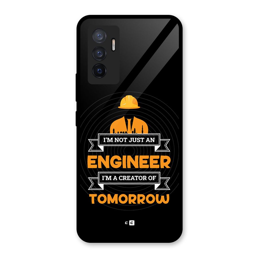 Creator Of Tomorrow Glass Back Case for Vivo V23e