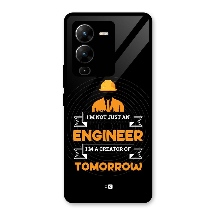 Creator Of Tomorrow Glass Back Case for Vivo V25 Pro