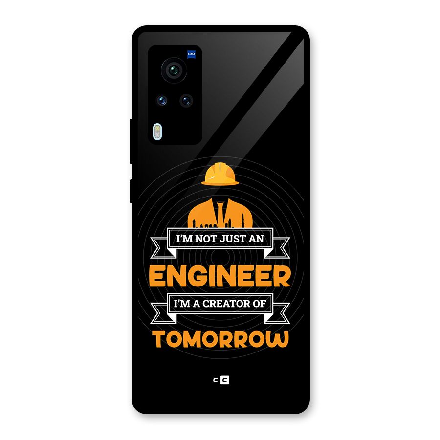 Creator Of Tomorrow Glass Back Case for Vivo X60 Pro