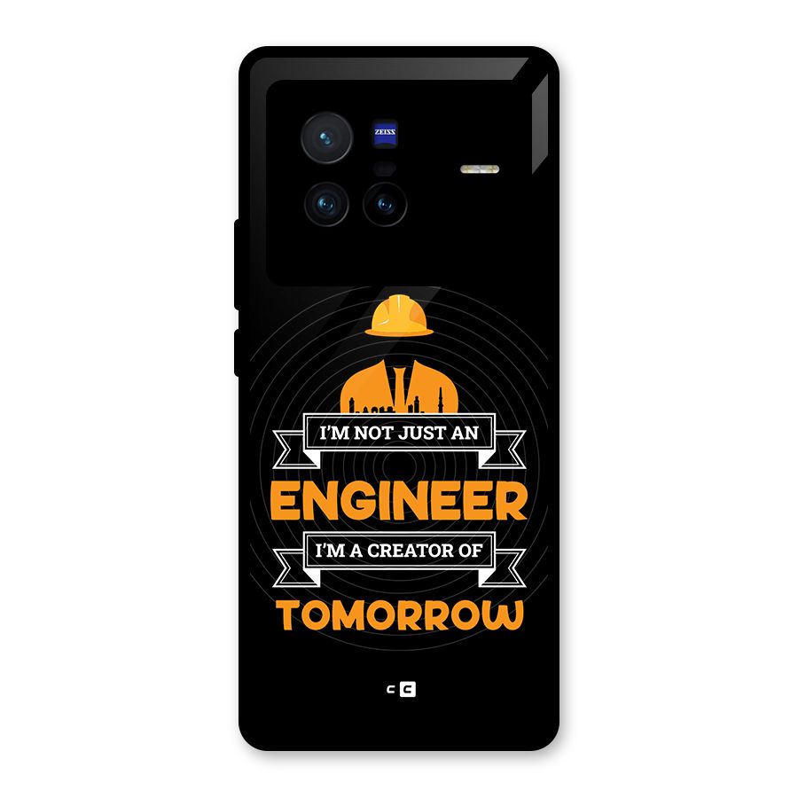 Creator Of Tomorrow Glass Back Case for Vivo X80
