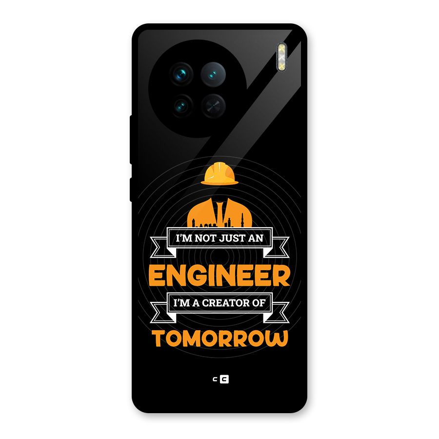 Creator Of Tomorrow Glass Back Case for Vivo X90