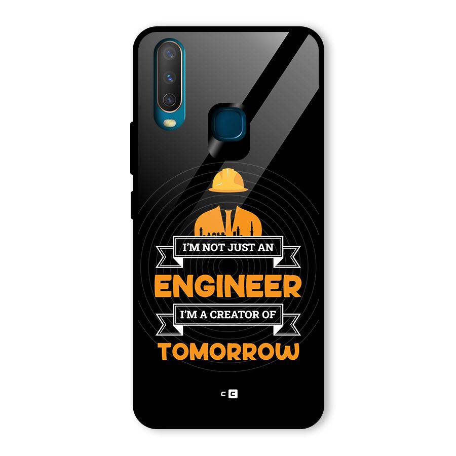 Creator Of Tomorrow Glass Back Case for Vivo Y17
