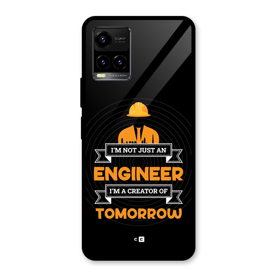 Creator Of Tomorrow Glass Back Case for Vivo Y21A