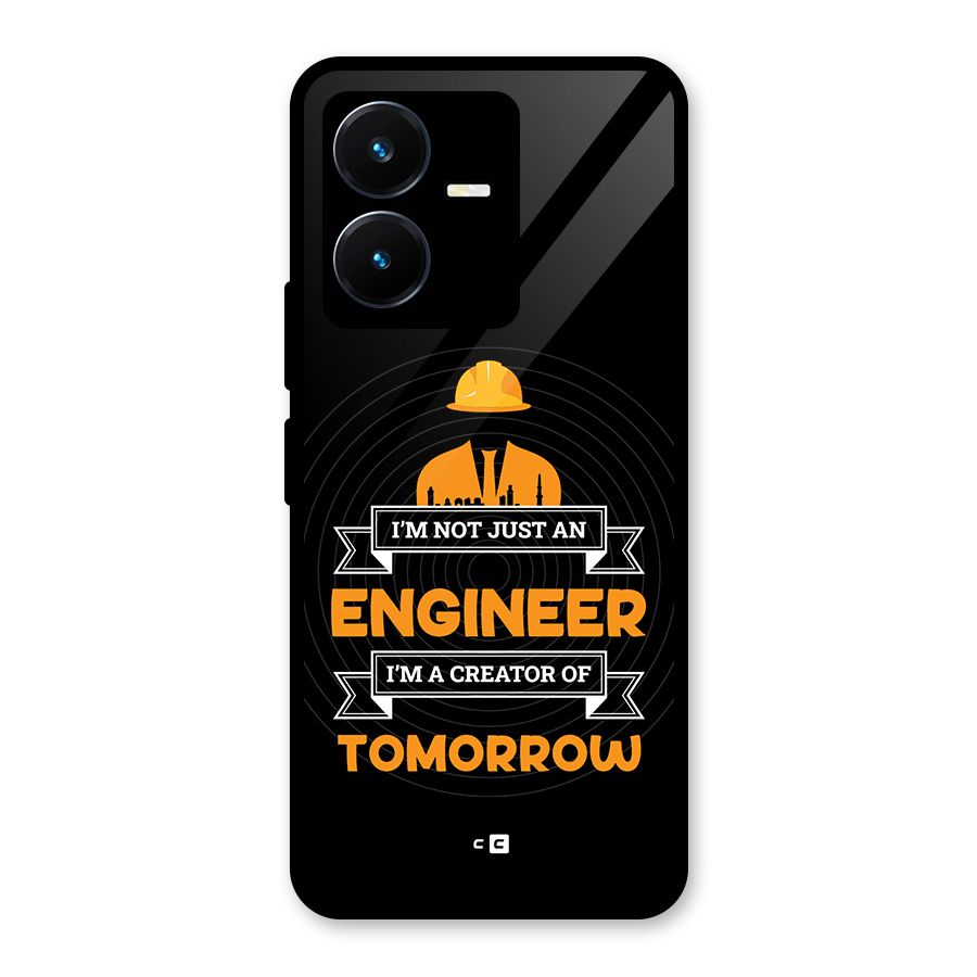 Creator Of Tomorrow Glass Back Case for Vivo Y22