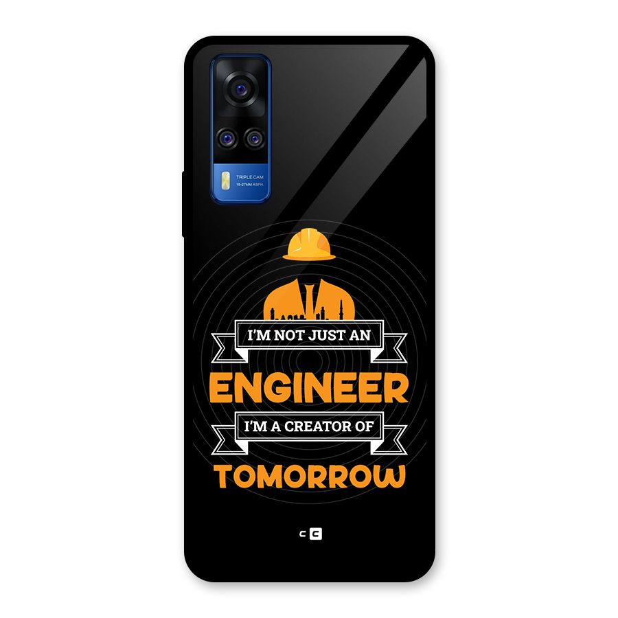 Creator Of Tomorrow Glass Back Case for Vivo Y31