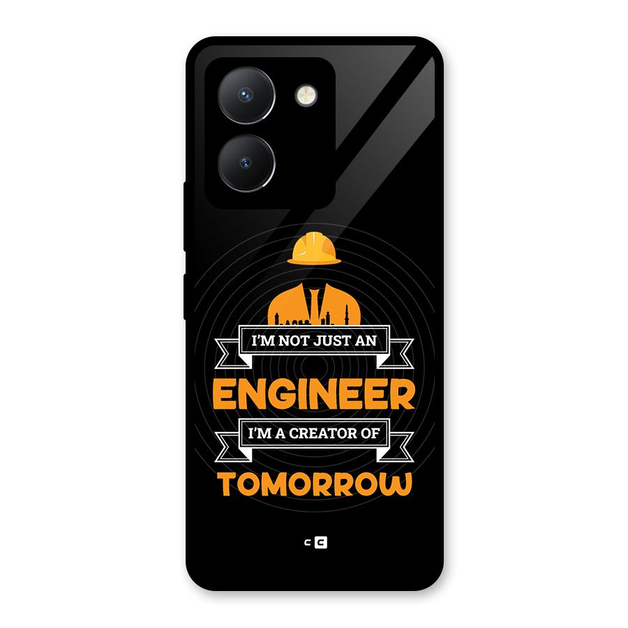 Creator Of Tomorrow Glass Back Case for Vivo Y36