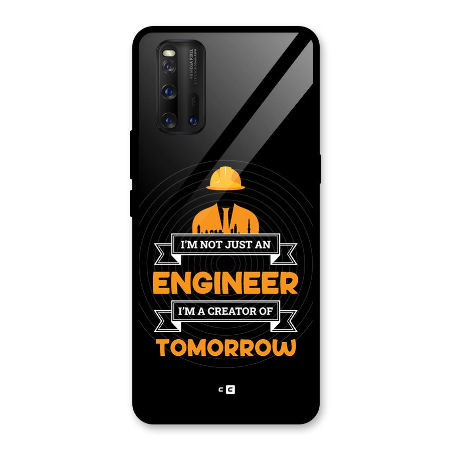 Creator Of Tomorrow Glass Back Case for Vivo iQOO 3
