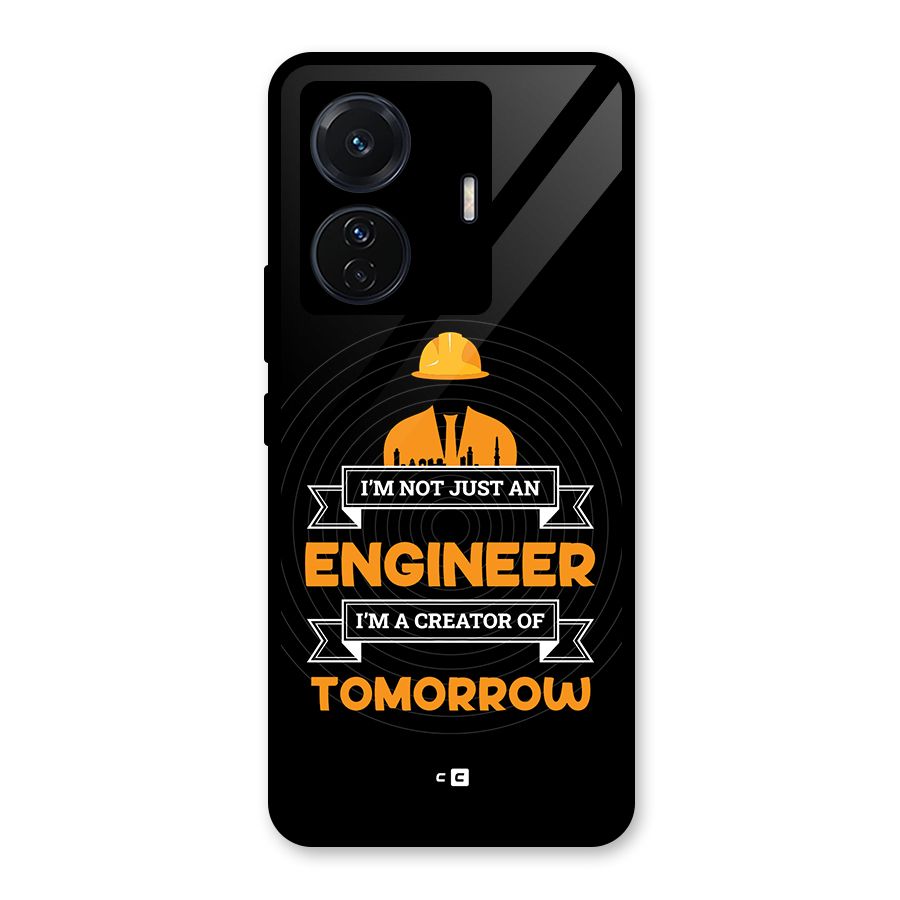 Creator Of Tomorrow Glass Back Case for Vivo iQOO Z6 Pro