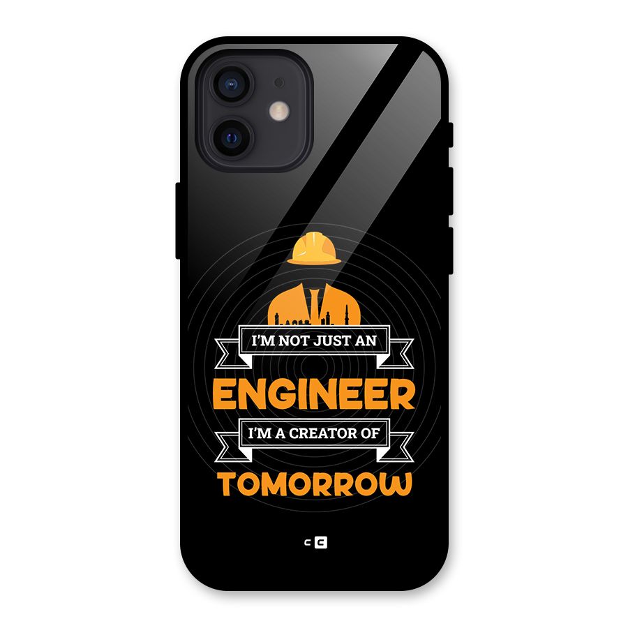 Creator Of Tomorrow Glass Back Case for iPhone 12