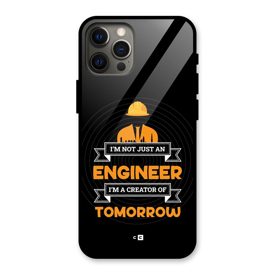Creator Of Tomorrow Glass Back Case for iPhone 12 Pro Max