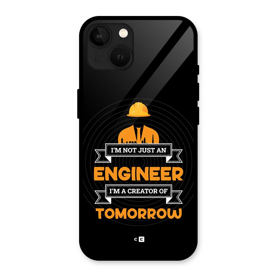 Creator Of Tomorrow Glass Back Case for iPhone 13