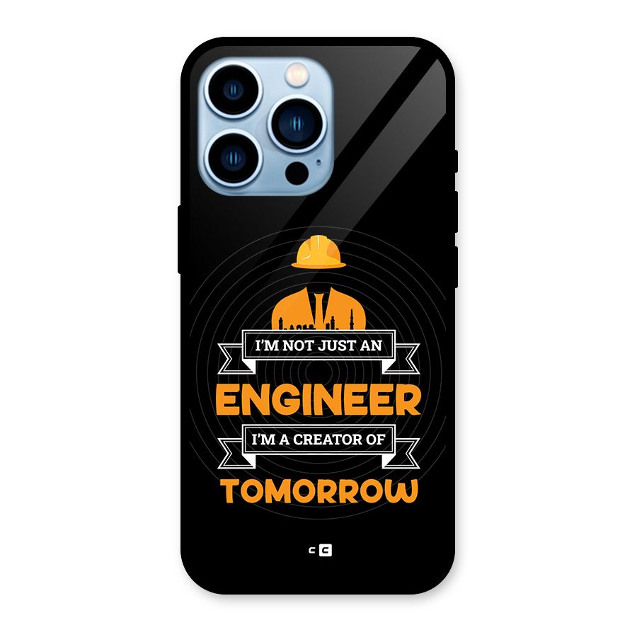 Creator Of Tomorrow Glass Back Case for iPhone 13 Pro