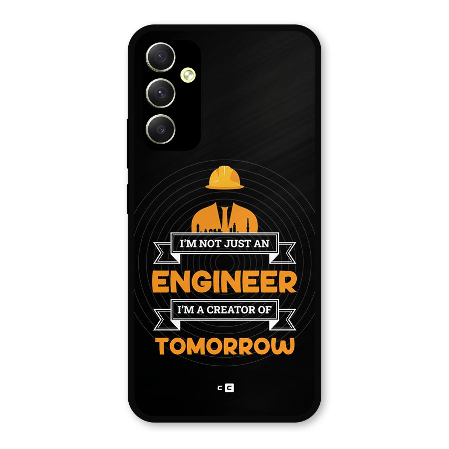 Creator Of Tomorrow Metal Back Case for Galaxy A34