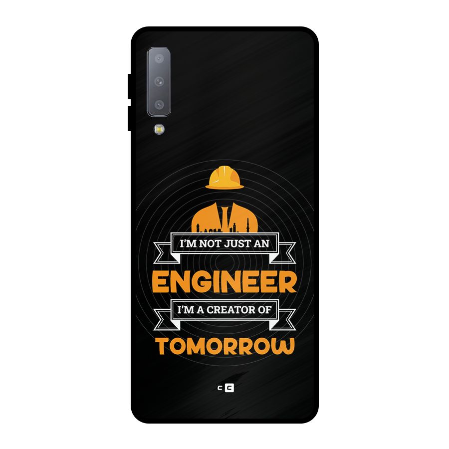 Creator Of Tomorrow Metal Back Case for Galaxy A7 (2018)