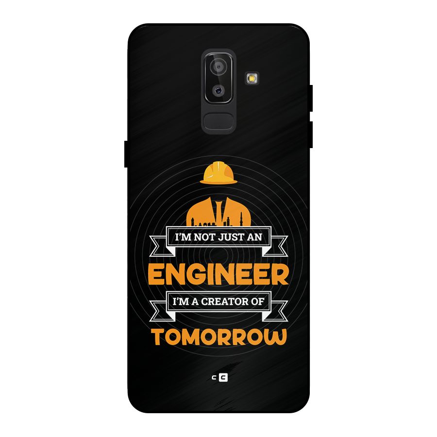 Creator Of Tomorrow Metal Back Case for Galaxy J8