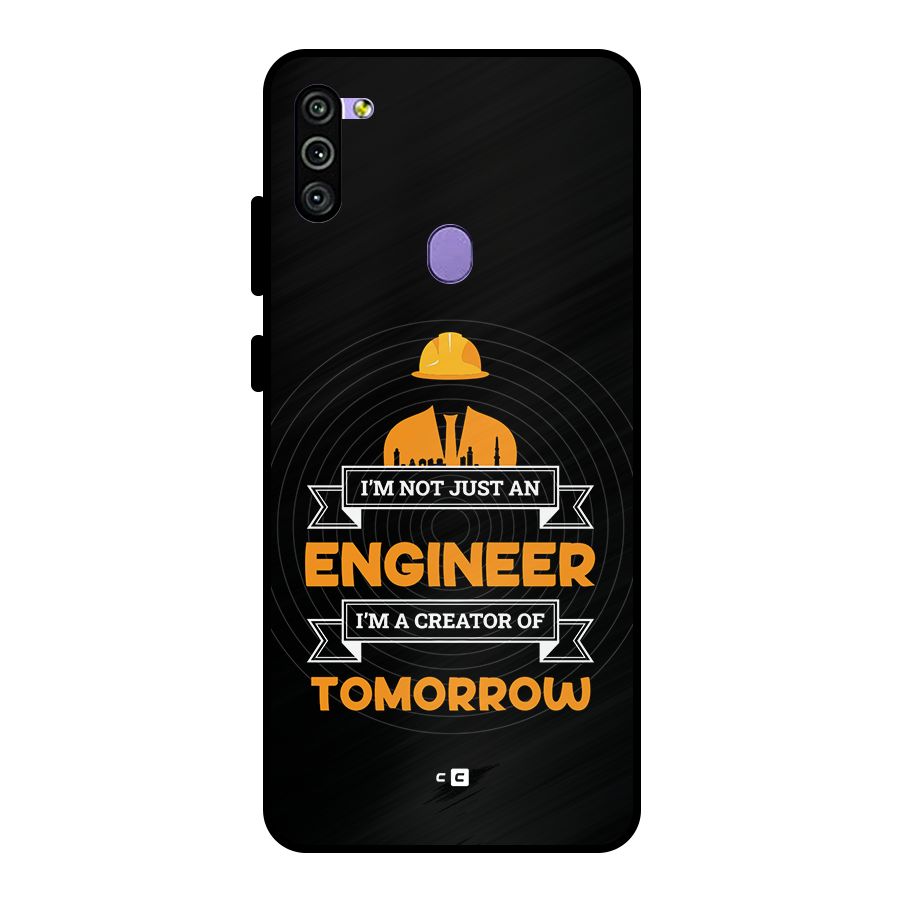 Creator Of Tomorrow Metal Back Case for Galaxy M11