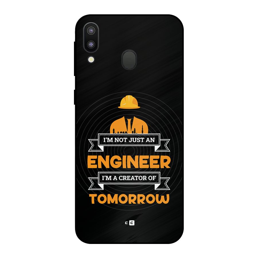 Creator Of Tomorrow Metal Back Case for Galaxy M20