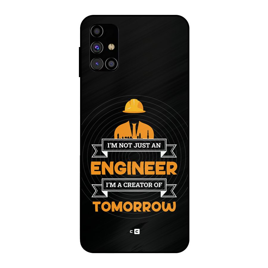 Creator Of Tomorrow Metal Back Case for Galaxy M31s