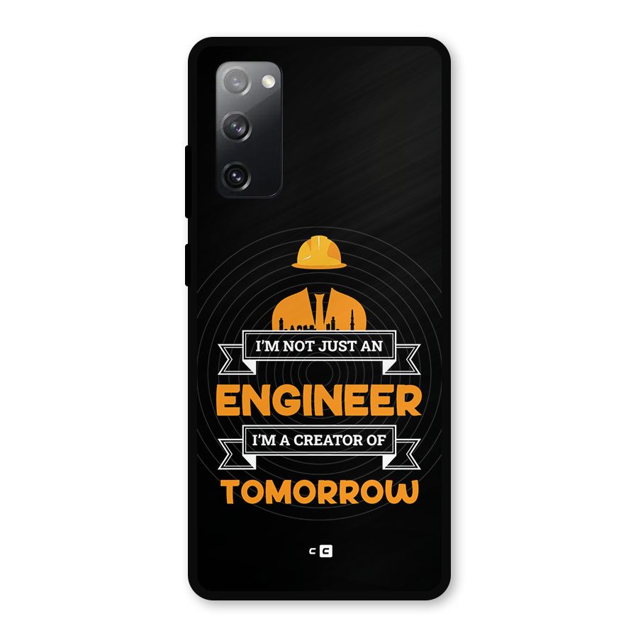 Creator Of Tomorrow Metal Back Case for Galaxy S20 FE