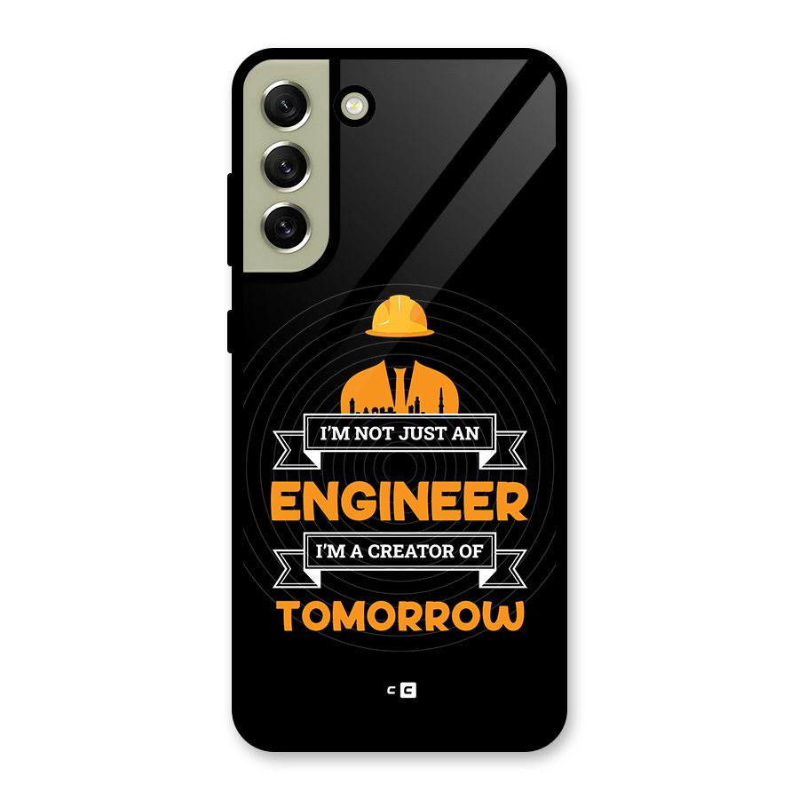 Creator Of Tomorrow Metal Back Case for Galaxy S21 FE 5G (2023)