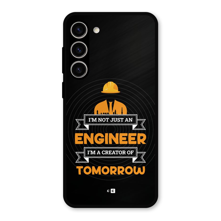 Creator Of Tomorrow Metal Back Case for Galaxy S23 Plus