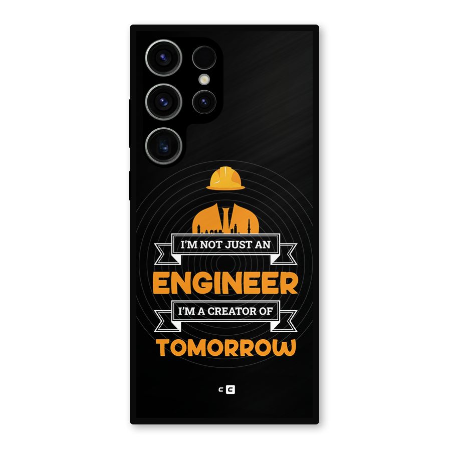 Creator Of Tomorrow Metal Back Case for Galaxy S23 Ultra