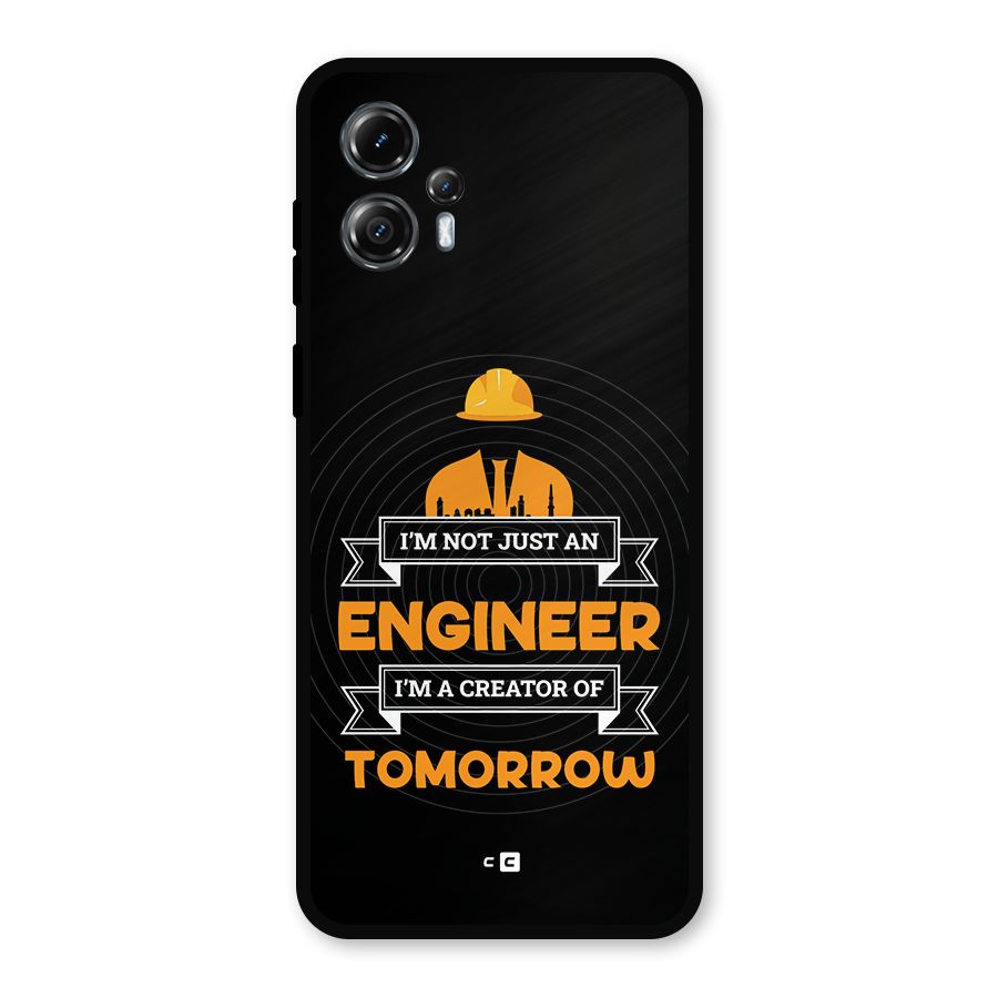 Creator Of Tomorrow Metal Back Case for Moto G13
