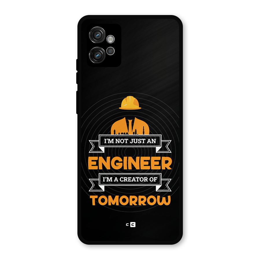 Creator Of Tomorrow Metal Back Case for Moto G32