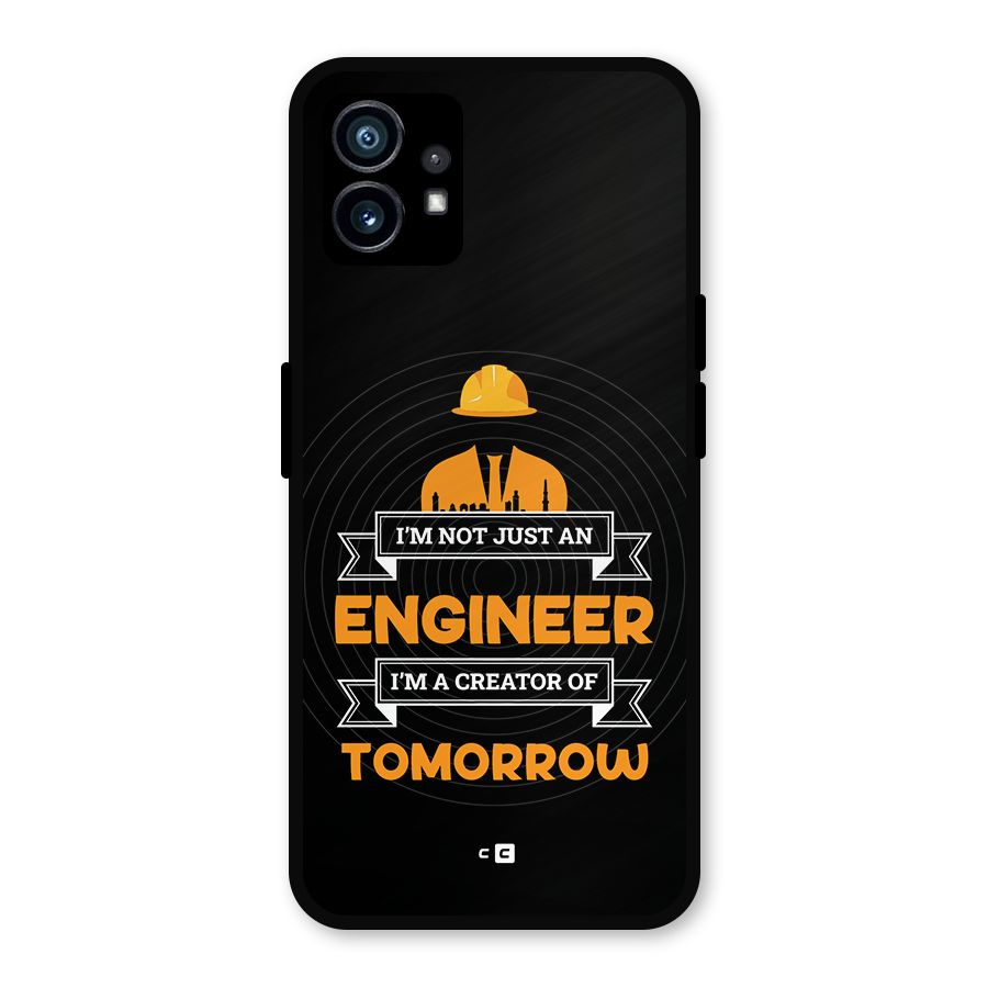 Creator Of Tomorrow Metal Back Case for Nothing Phone 1