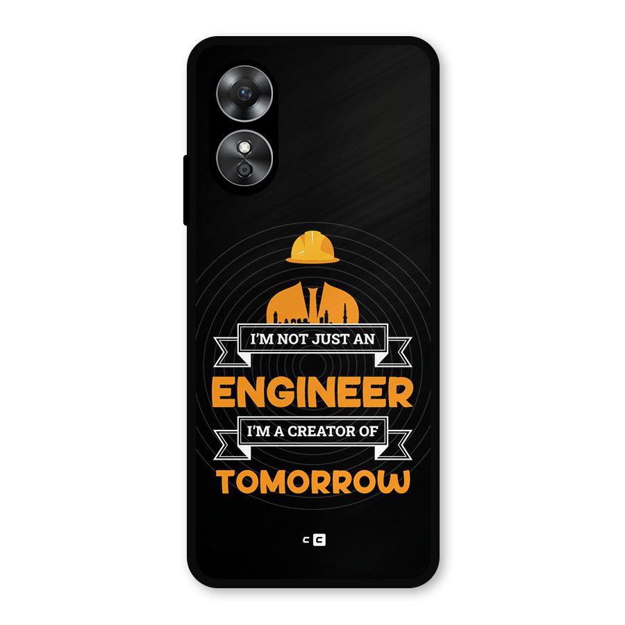 Creator Of Tomorrow Metal Back Case for Oppo A17