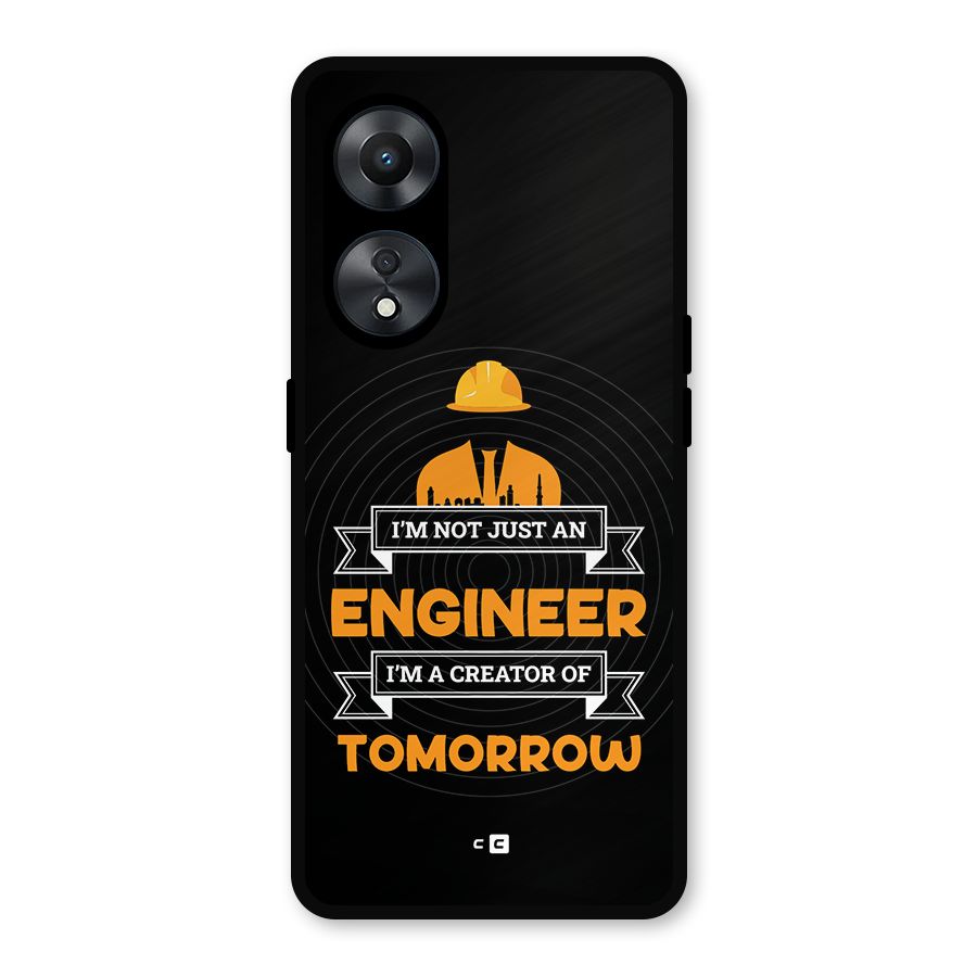 Creator Of Tomorrow Metal Back Case for Oppo A78