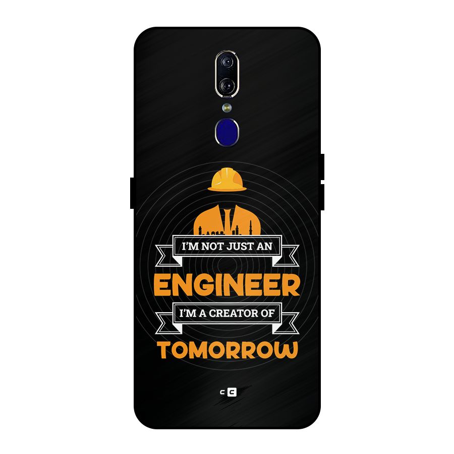 Creator Of Tomorrow Metal Back Case for Oppo F11