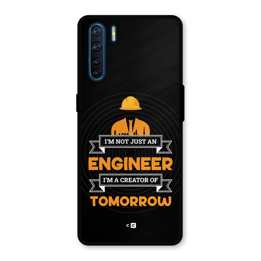 Creator Of Tomorrow Metal Back Case for Oppo F15