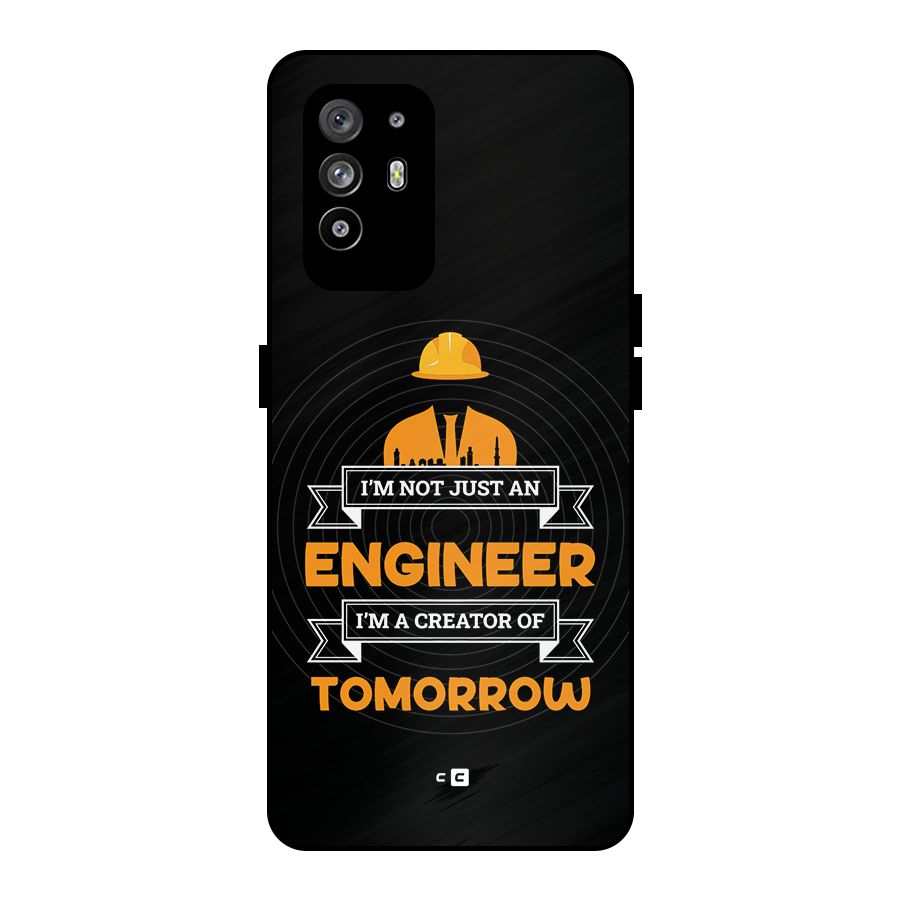 Creator Of Tomorrow Metal Back Case for Oppo F19 Pro Plus 5G