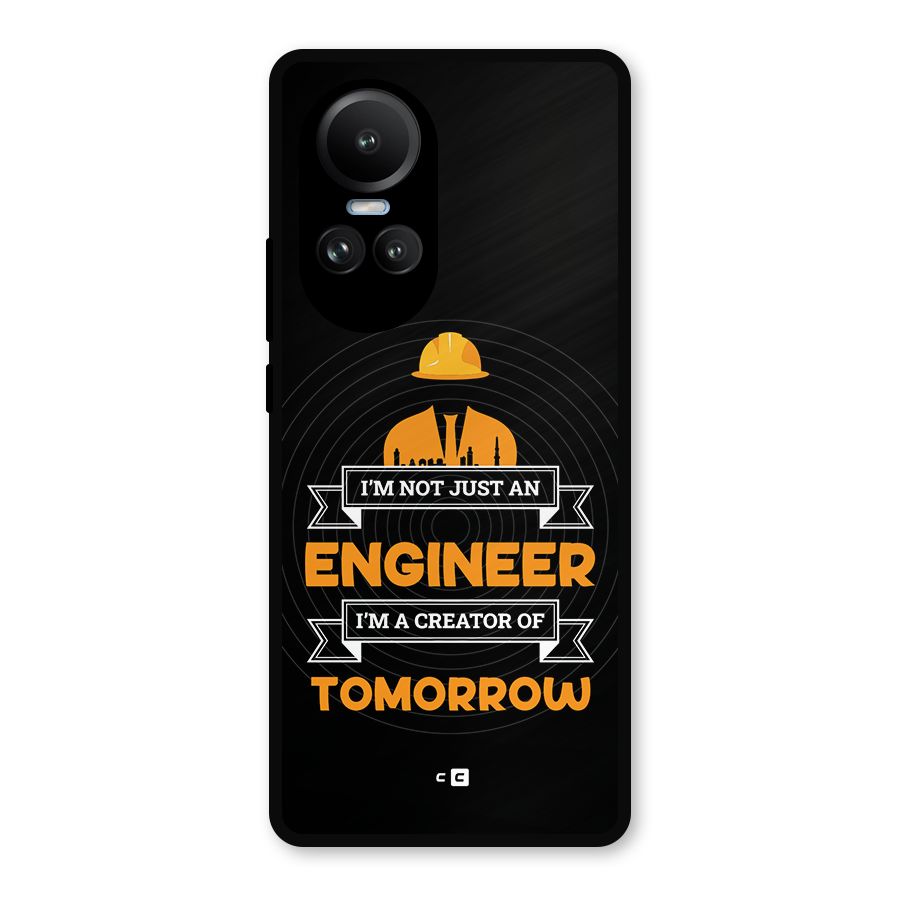 Creator Of Tomorrow Metal Back Case for Oppo Reno10